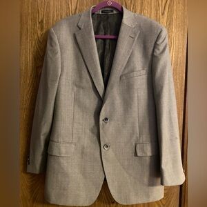 Canaletto Gray Dolcetto Modern Fit 44R Wool Vitale Barberis Canonico Sport Coat